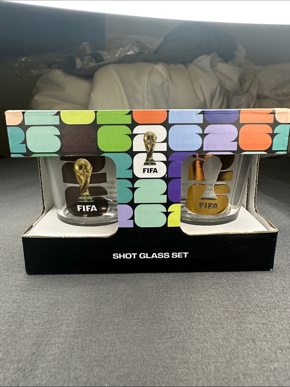 FIFA 2026 SHOT GLASSES - OFFICIALLY LICENSED PRODUCT - SOCCER